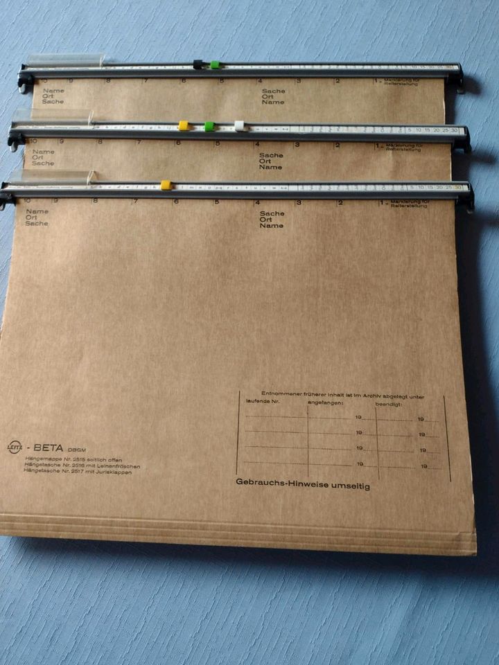 Hängemappen Büro Registermappen in Ammerthal