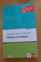 "Words in contex" Thematiscer Oberstufenwortschatz Bayern - Langenpreising Vorschau