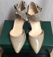 Paul Green eleganter Slingpumps Lackleder taupe Gr. EU-Größe 36,5 Niedersachsen - Lehrte Vorschau
