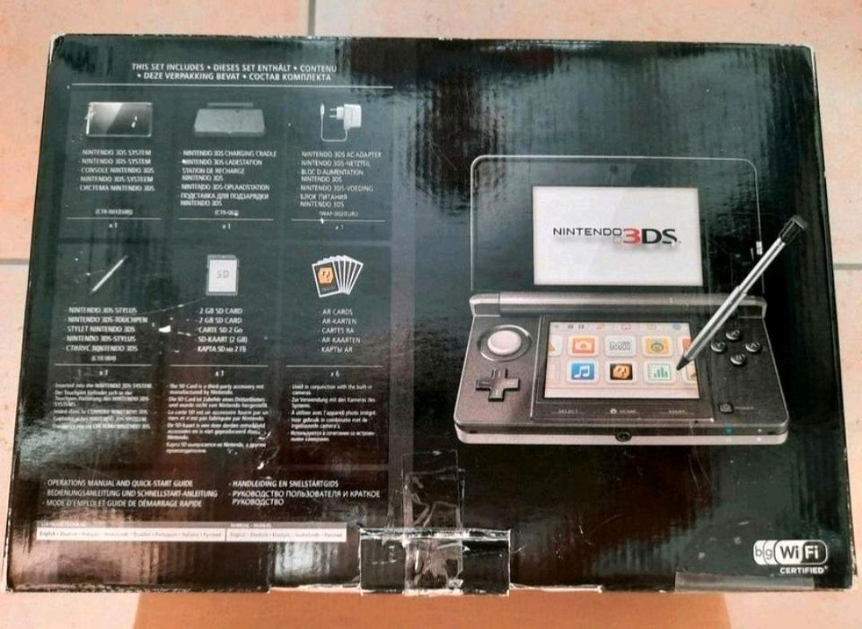 Nintendo 3 DS inkl. Lenkrad, Schutzhülle... in Osterholz-Scharmbeck