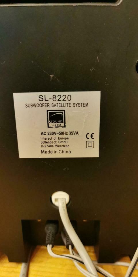 Sound Link 2.1 Soundsystem m Subwoofer SL-8220 in Caputh