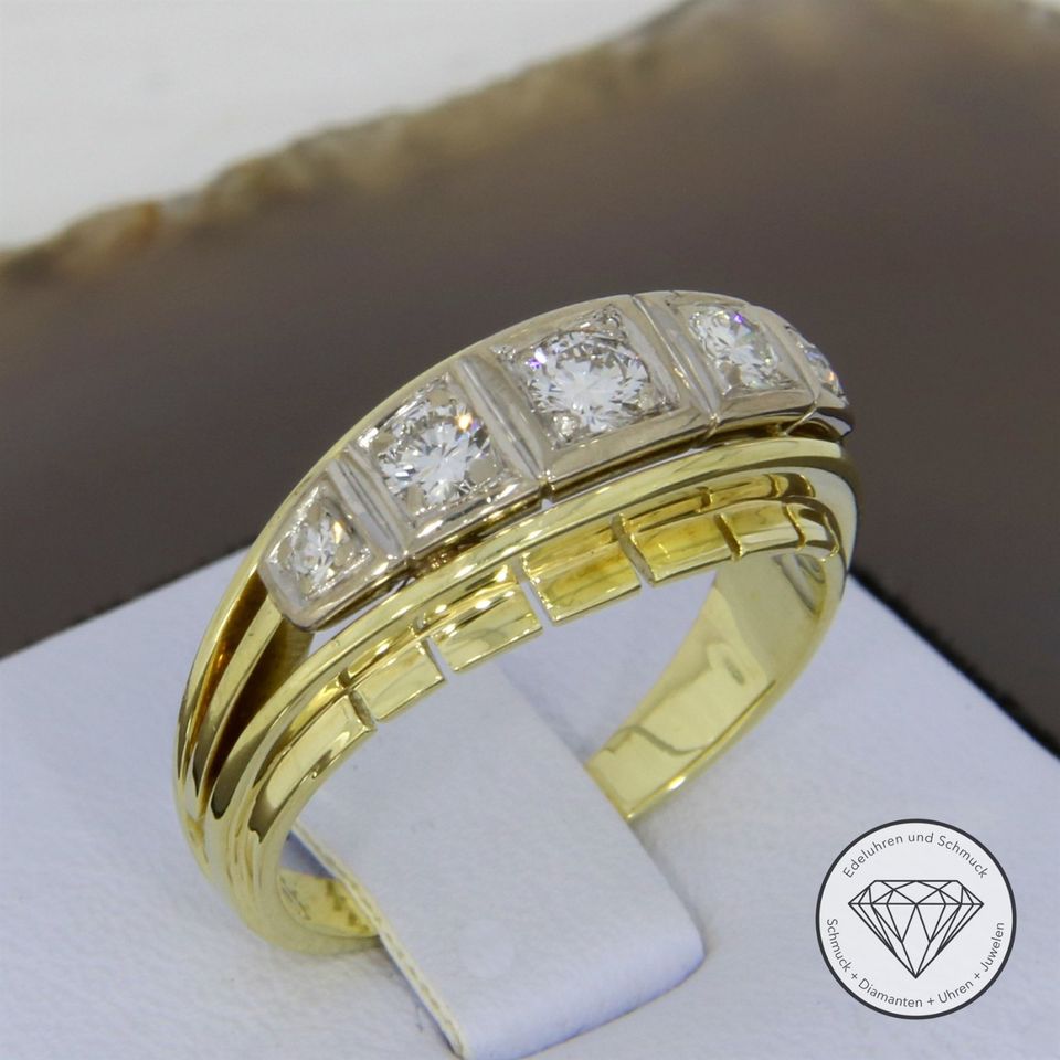 M*199581 Wert 2.000,- Diamant 0,40 ct Ring 585 Gold 14 Karat XXYY in Essen