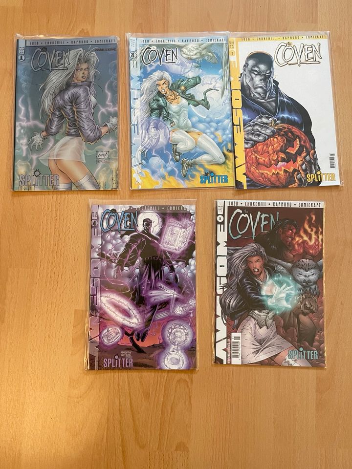 Comic The Coven Verlag Splitter: 5 Hefte (1 - 5) in Leipzig