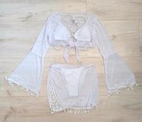 4 teiliges Bikini Set Mesh Bolero und Rock Sarong Neu ungetragen Häfen - Bremerhaven Vorschau