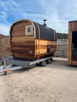 Mobile Sauna Fasssauna zum mieten Sauna auf einem Anhänger Bayern - Amberg Vorschau