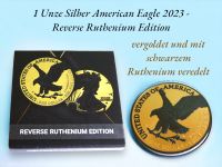 1 Unze Silber American Eagle 2023 Reverse Ruthenium Edition Niedersachsen - Wittingen Vorschau