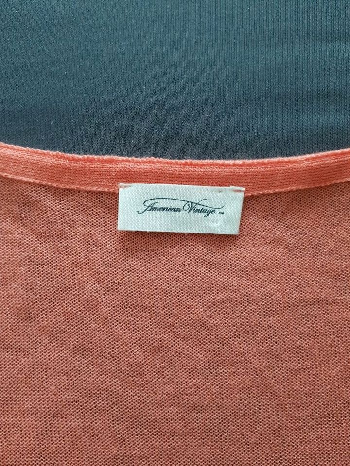 Verkaufe Damen American Vintage Sommer-Pulli, orange, Größe M in Königswinter