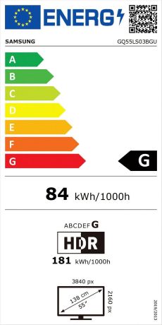 Samsung GQ55LS03BGU The Frame (2023) 138 cm (55") QLED-TV schwarz in Hannover