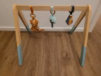 Babygym Spielebogen für Babys Pastellfarben blau mit 3 Anhängern Schleswig-Holstein - Revensdorf Vorschau