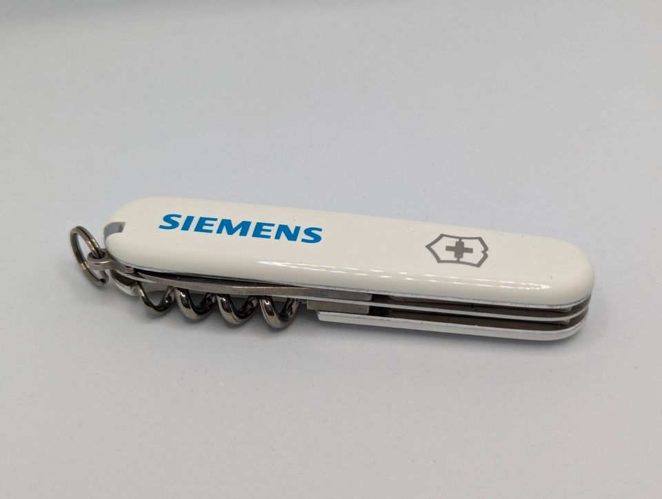 Victorinox Schweizer Taschenmesser Siemens Brand Logo Weiß in Achim