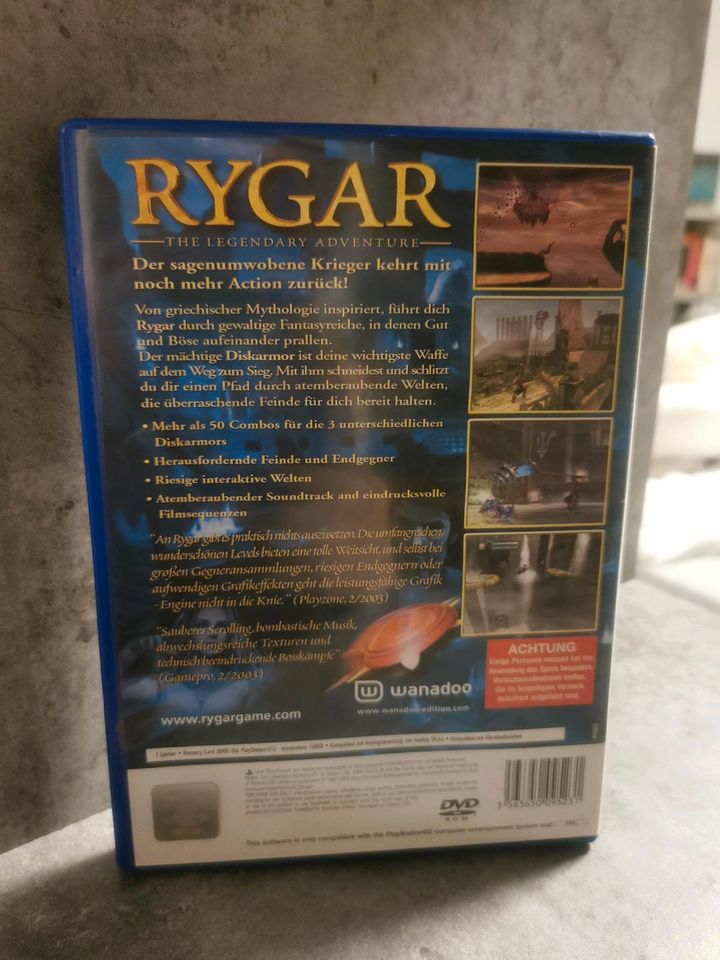 PS2 Rygar The Legendary Adventure in Schefflenz