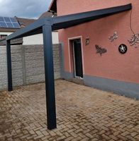 Alu Premium Terrassenüberdachung Playcarbonat 4m Breit X 3m Tief Sachsen - Naunhof Vorschau