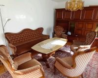 Sofa, zwei Sessel und Tisch mit Marmorplatte Saarland - Riegelsberg Vorschau