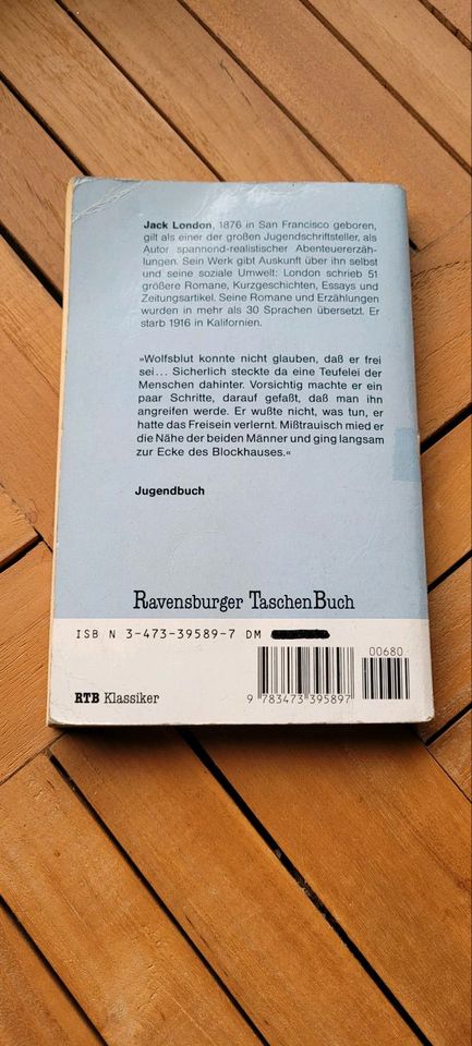 Wolfsblut - Jack London - Taschenbuch in Sülfeld