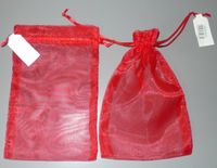 Adventkalender basteln 24 Beutel Organza ROT Adventskalender Düsseldorf - Hafen Vorschau