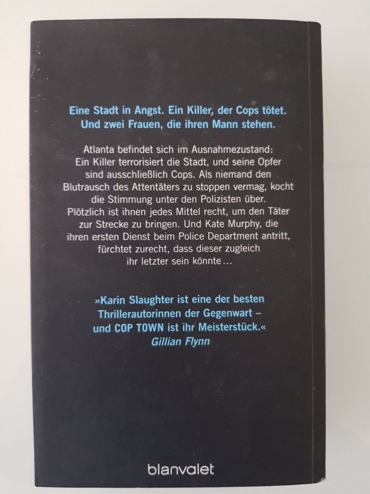 Karen Slaughter Cop Town Stadt der Angst Thriller Taschenbuch 2€ in Essen