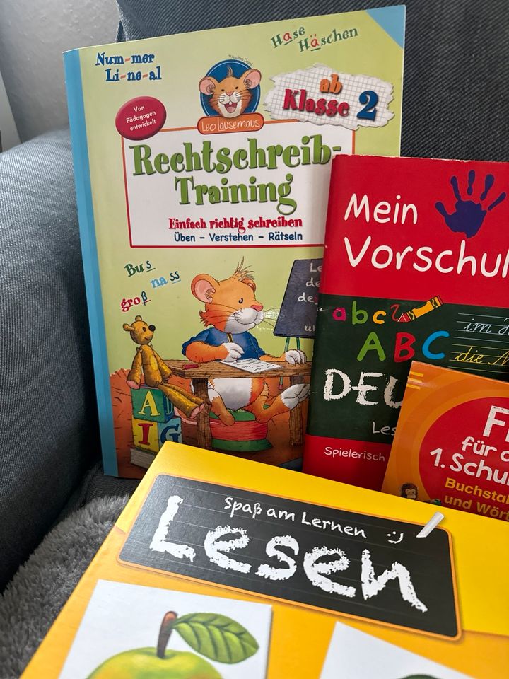 Schullernhefte Vorschule und Grundschule & Spiel "Spaß am Lesen" in Haimhausen