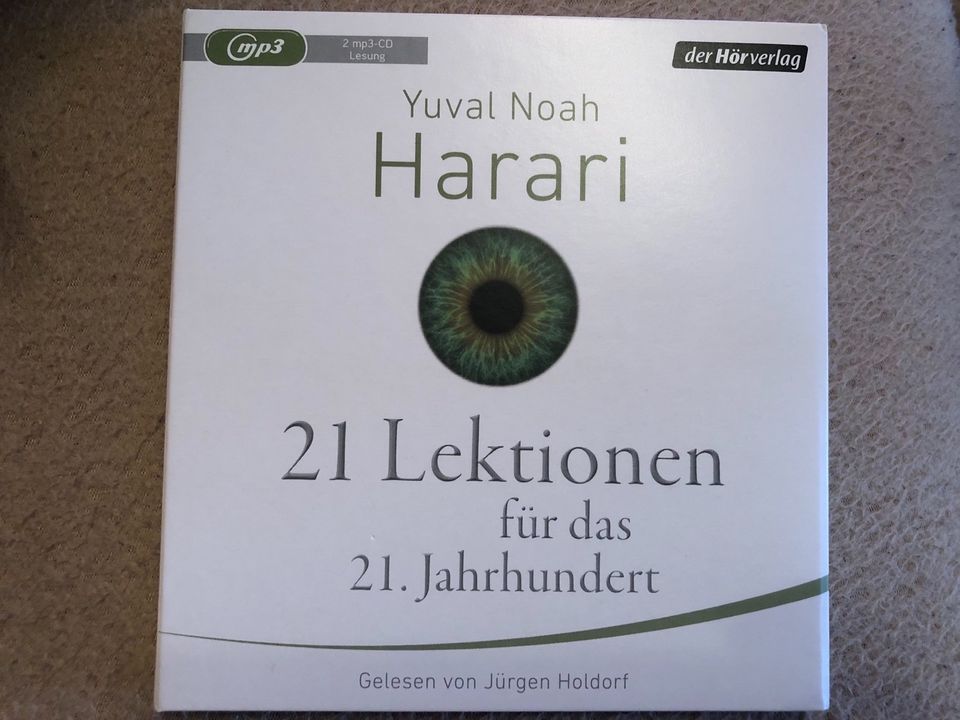 21. Lektionen für das 21. Jahrhundert Hörbuch in Mannheim