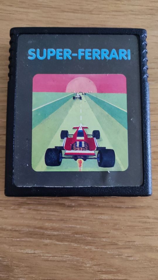 Super-Ferrari - Atari 2600 Videospiel in Hornberg