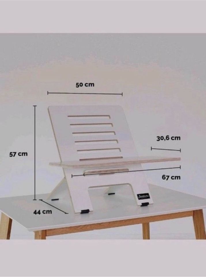 NEU Stamdsome Schreibtisch Aufsatz Stehpult Homeoffice in Düsseldorf