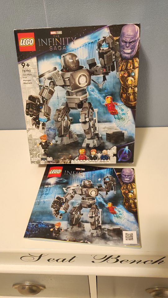 Lego Iron Man Infinity Saga Marvel 76190 - komplett in Bünde