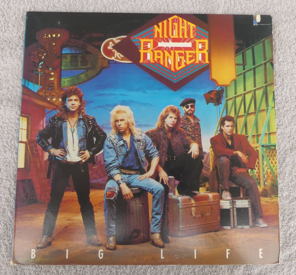 "Big Life" und "7 Wishes" von Night Ranger (LPs) in Marktoberdorf