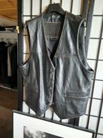 Vintage Ärmellose Lederjacke/Lederweste in M/L Baden-Württemberg - Waiblingen Vorschau