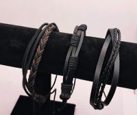 3 verschiedene hot look - Lederarmbänder  Accessoires Nürnberg (Mittelfr) - Südstadt Vorschau