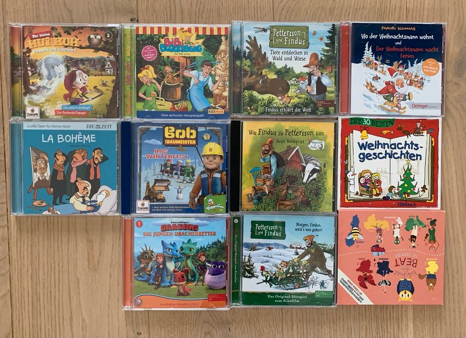 CDs Kinder Hörspiele Pettersson Eule Bob Bibi Hui Buh in Herne