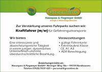 Kraftfahrer für Gefahrguttransporte m/w/d Thüringen - Nordhausen Vorschau