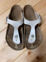 Birkenstock 37 Gizeh weiß Hessen - Großenlüder Vorschau