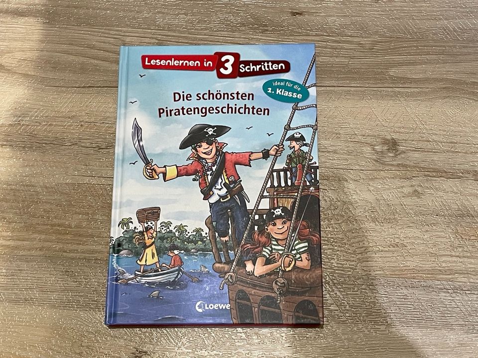 Erstleser Buch Piraten Geschichten  Lesen  in 3 Schritten in Dresden