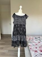 Schwarz graues niedliches Kleid Größe 42 von Street One Niedersachsen - Schiffdorf Vorschau