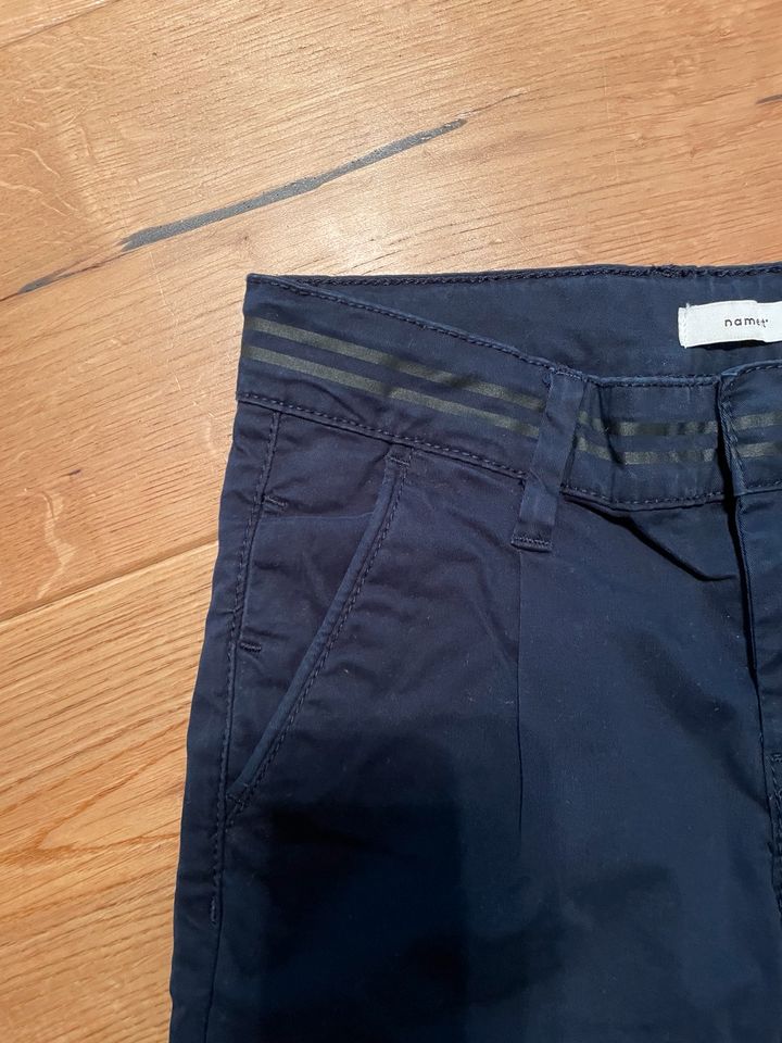 Neue blaue Name it Chino Hose Gr 134 in Kerpen