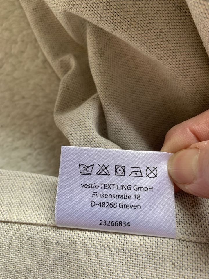 6 x Tischläufer Decke Sofa Überwurf beige BW 58 x 200 cm NEU !!! in Krefeld