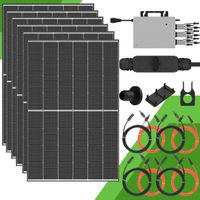 2250W Balkonkraftwerk Set (2550WP) - Hoymiles HMT-2250-6T 3-Phasig 3 MPPT-Tracker | Solaranlage | PV Anlage | Solarmodul | Photovoltaik | Trina Solar | Hoymiles |  0 % MwSt Nordrhein-Westfalen - Troisdorf Vorschau