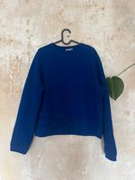 COS Wollpullover Strickpulli Kobalt blau bouclé oversized Gr L Frankfurt am Main - Eschersheim Vorschau