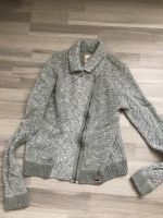 Hollister Pullover Strickjacke S grau meliert Hessen - Stadtallendorf Vorschau