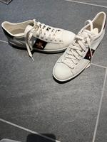 Gucci ACE Schuhe Gr.41 Sneaker Original  weiß Leder top low + Box Berlin - Tempelhof Vorschau
