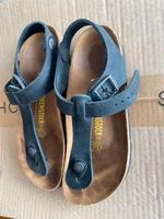 Birkenstock Sandalen Schwarz Zehentrenner Hessen - Dreieich Vorschau
