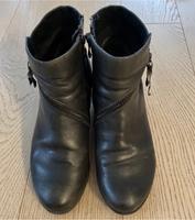 Damenstiefel 38 aus Leder in Grau Von Marco Tozzi Bayern - Augsburg Vorschau