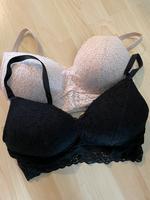 H&M Still-BHs schwarz nude 75C Bayern - Neuburg am Inn Vorschau