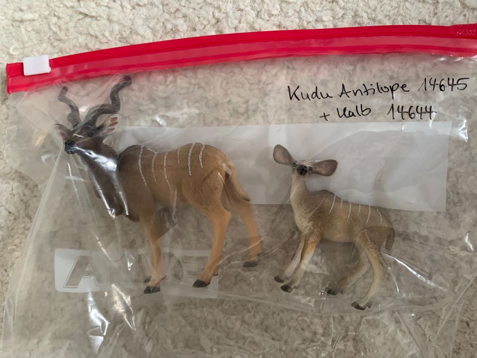 Schleich Kudu Antilope 14645 und Kalb 14644 in Kiel