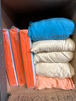Spannbettlaken 180x200 + 10 cm Baumwolle Jersey neu spannbe Hessen - Messel Vorschau