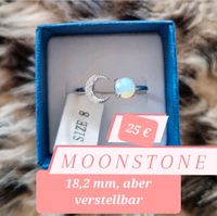 Mondstein, Moonstone Ring, 18,2 mm, Charmed Aroma Baden-Württemberg - Kuchen Vorschau