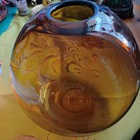 LEONARDO XL GLAS KUGEL VASE ORANGE DEKO Nordrhein-Westfalen - Witten Vorschau
