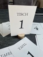 Tischnummern Hochzeit 1-10 und Tafel 1+2 Baden-Württemberg - Leingarten Vorschau