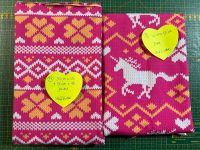 Stoff&Liebe Look like Strick Einhorn Unicorn Jersey Stoff pink Bayern - Wörnitz Vorschau