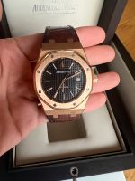 Audemars Piguet Royal Oak 39 Rosegold Black 15300 Brown Leather Friedrichshain-Kreuzberg - Kreuzberg Vorschau