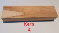 Messergriffe, Schnitzholz Kern-Ahorn 15 x 4 x 3 cm, Drechselholz Hessen - Fronhausen Vorschau